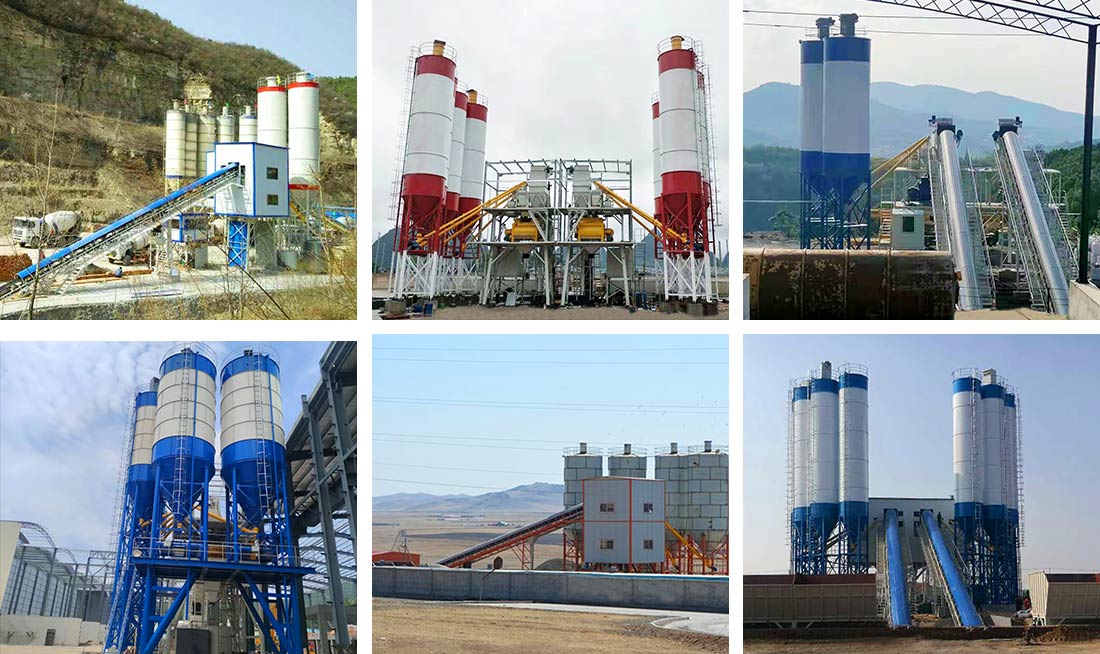 皮帶式混凝土攪拌站