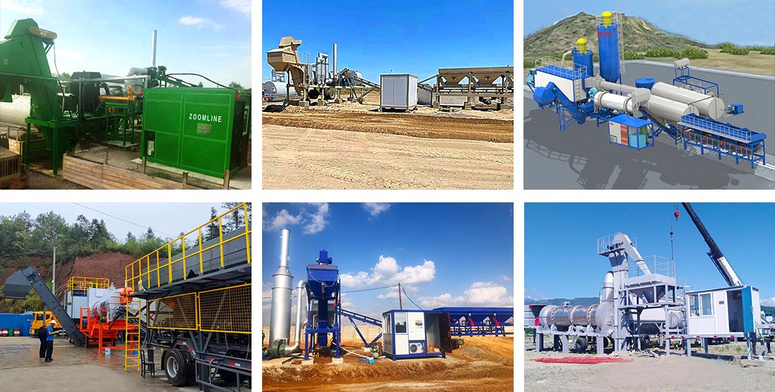 連續式筒拌瀝青站 連續式筒拌瀝青站